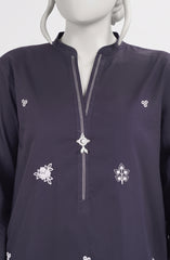 EMBROIDERED CAMBRIC STITCHED 3 PIECE