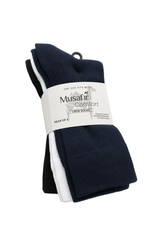 MUSAFIR COMFORT CREW SOCKS (PACK OF 3)