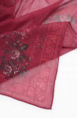 RED VOIL DUPATTA
