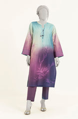 PRINTED CAMBRIC STITCHED 2PC SUIT