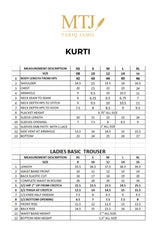 EMBROIDERED ZARI TAR STITCHED 3 PIECE