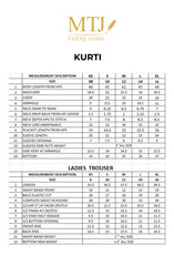 EMBROIDERED ZARI TAR STITCHED 3 PIECE