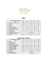 EMBROIDERED CROSS HATCH STITCHED 2 PIECE