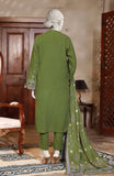 WINTER'24 EMBROIDERED CROSS HATCH WOMEN STITCHED 3PC SUIT