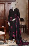 WINTER'24 EMBROIDERED CROSS HATCH WOMEN STITCHED 3PC SUIT