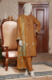 WINTER'24 EMBROIDERED CROSS HATCH WOMEN STITCHED 3PC SUIT