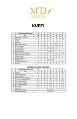 JACQUARD STITCHED 3 PIECE