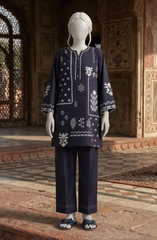 PRINTED CAMBRIC STITCHED 2 PIECE