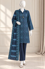 3 PIECE- PRINTED PREMIUM TWILL VISCOSE  SUIT