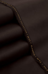 MTJ DARK BROWN BLENDED UNSTITCHED