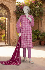 PRINTED LAWN 3PCS UNSTITCHED