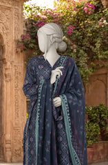PRINTED LAWN 3PCS UNSTITCHED