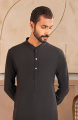 BLACK BLENDED KAMEEZ SHALWAR