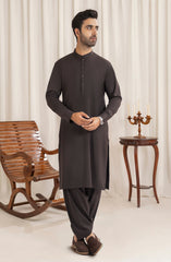 DARK CHOCOLATE BLENDED KAMEEZ SHALWAR