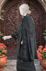 EMBROIDERED TWILL VISCOSE 3 PCS UNSTITCHED