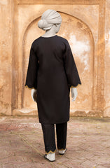 EMBROIDERED CAMBRIC STITCHED 2 PIECE