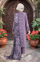 EMBROIDERED TWILL VISCOSE 3 PCS UNSTITCHED