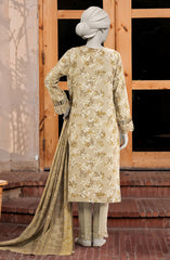 PRINTED COTTON VISCOSE 3PCS UNSTITCHED