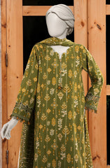 PRINTED COTTON VISCOSE 3PCS UNSTITCHED