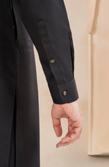 BLACK BLENDED KAMEEZ SHALWAR