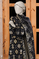 PRINTED COTTON VISCOSE 3PCS UNSTITCHED