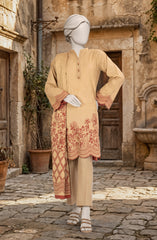 JACQUARD 3PCS UNSTITCHED