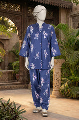 PRINTED CAMBRIC STITCHED 2 PIECE