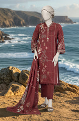 PRINTED LAWN 3PCS UNSTITCHED