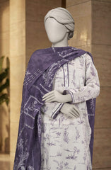 PRINTED LAWN 3PCS UNSTITCHED