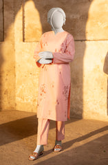 EMBROIDERED CAMBRIC STITCHED 2 PIECE