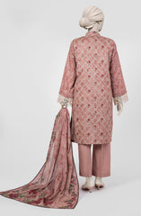 EMBROIDERED PRINTED LAWN 3PCS UNSTITCHED