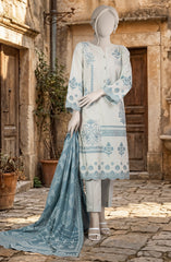 JACQUARD 3PCS UNSTITCHED