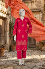 JACQUARD 3PCS UNSTITCHED