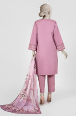 EMBROIDERED CAMBRIC LAWN 3PCS UNSTITCHED