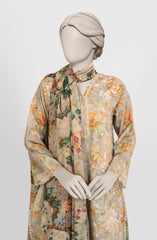 EMBROIDERED PRINTED LAWN STITCHED 2 PIECE