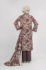 PRINTED TEXTURED LAWN 3PCS UNSTITCHED