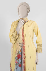 EMBROIDERED CAMBRIC STITCHED 3 PIECE