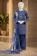 PRINTED LAWN 3PCS UNSTITCHED