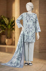 PRINTED LAWN STITCHED 3 PIECE