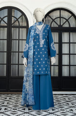 EMBROIDERED 3PCS UNSTITCHED