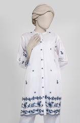 EMBROIDERED CAMBRIC STITCHED 2 PIECE