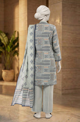 PRINTED LAWN STITCHED 3 PIECE