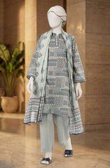 PRINTED LAWN STITCHED 3 PIECE