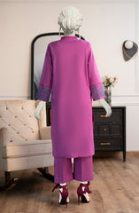 EMBROIDERED JACQUARD STITCHED 2 PIECE