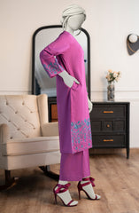 EMBROIDERED JACQUARD STITCHED 2 PIECE