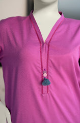 EMBROIDERED JACQUARD STITCHED 2 PIECE