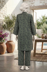 PRINTED CAMBRIC STITCHED 2 PIECE