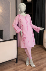 EMBROIDERED CAMBRIC STITCHED 2 PIECE