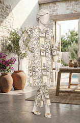 PRINTED CAMBRIC STITCHED 2 PIECE