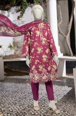 EMBROIDERED LAWN 3PCS UNSTITCHED